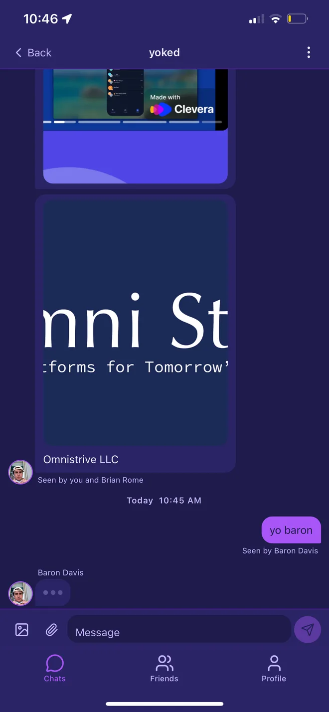 A late-night group conversation in uwake